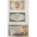 INDIA and PAKISTAN 1940 - 1981 . ONE 1 - FIVE 5 RUPEES BANKNOTES INDIA and PAKISTAN 1940 - 1981 . ONE 1 - FIVE 5 RUPEES BANKNOTES